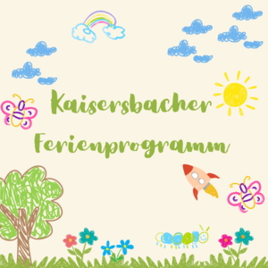 Das Kaisersbacher Ferienprogramm 2024 ist online!