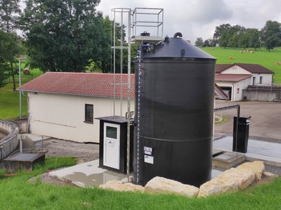 Chemische Phosphorelimination an den Kläranlagen Ziegelhütte und Cronhütte gehen in Betrieb